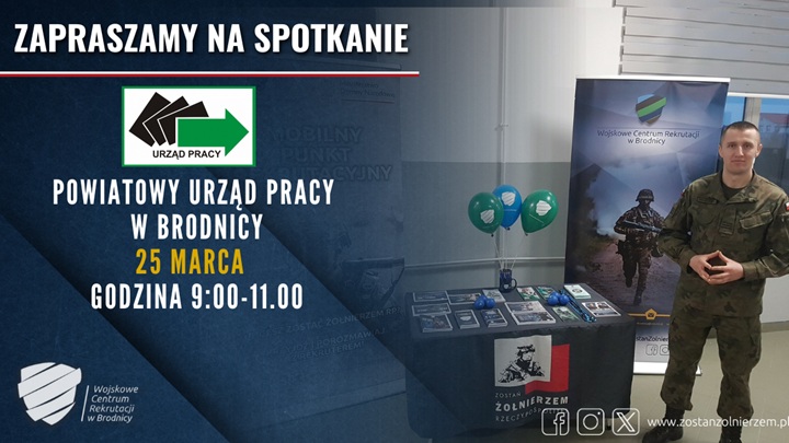 Zdjęcie artykułu ZAPRASZAMY OSOBY ZAINTERESOWANE SŁUŻBĄ WOJSKOWĄ