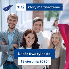 Zdjęcie artykułu Informacja o rekrutacji do KSAP / Staż, który ma znaczenie