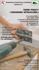 Zdjęcie artykułu ZAPRASZAMY do udziału w TARGACH PRACY I EKONOMII SPOŁECZNEJ