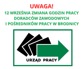 Zdjęcie artykułu UWAGA! WAŻNA INFORMACJA DLA KLIENTÓW POWIATOWEGO URZĘDU PRACY W BRODNICY