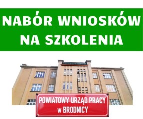 Zdjęcie artykułu Nabór wniosków na szkolenia